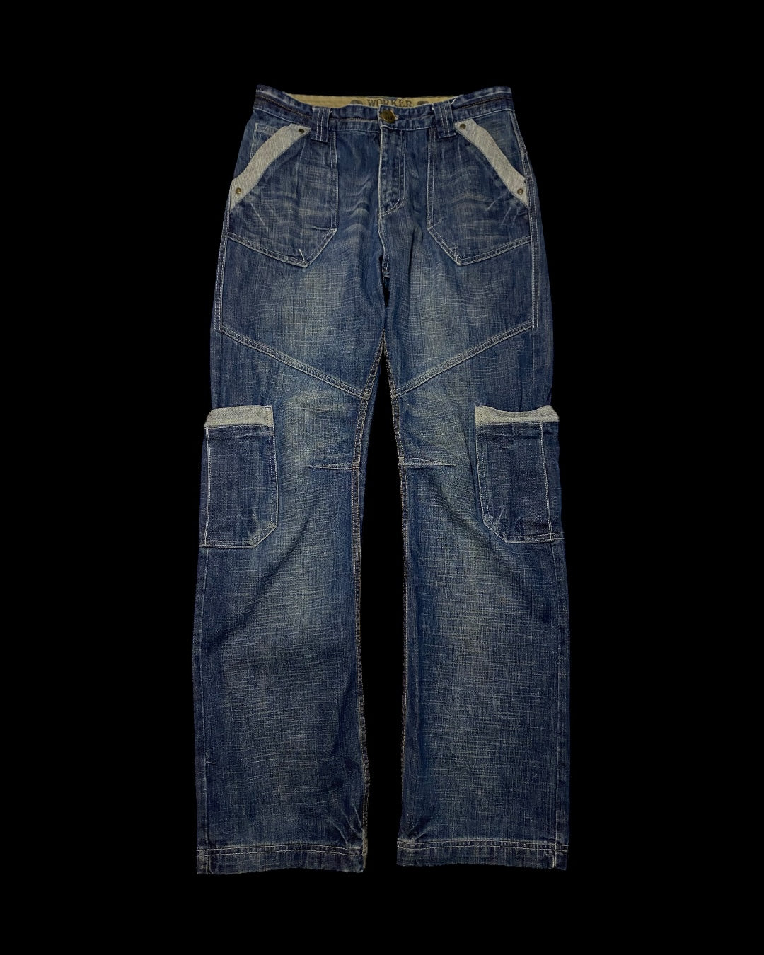 Baggy Work Raw Denim
