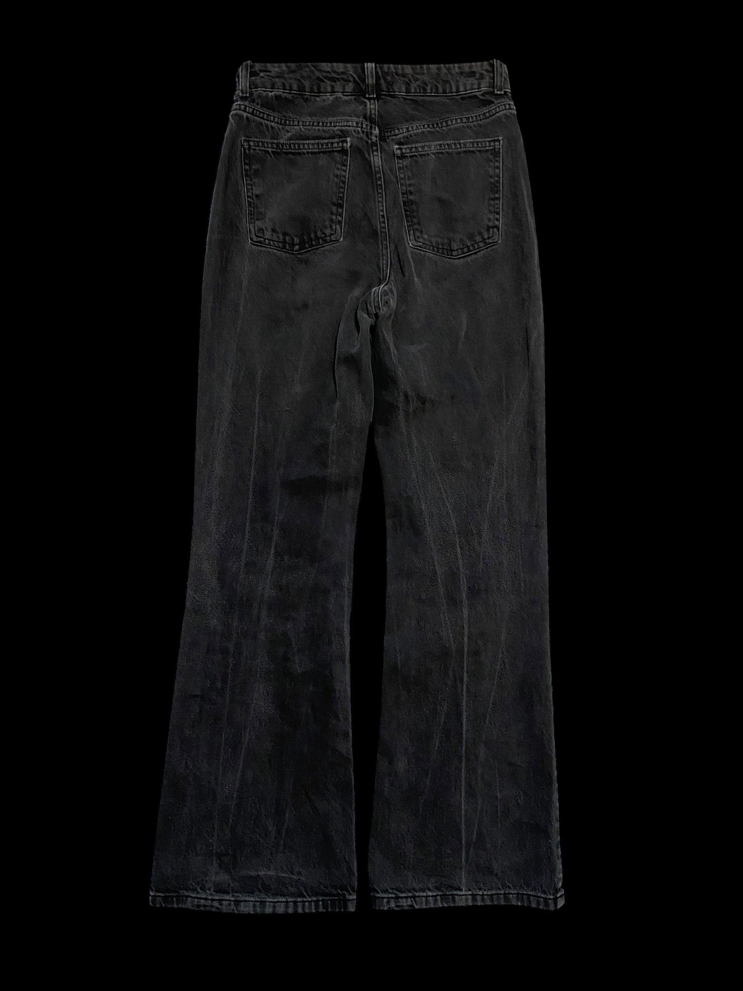 Washed Flare Jeans