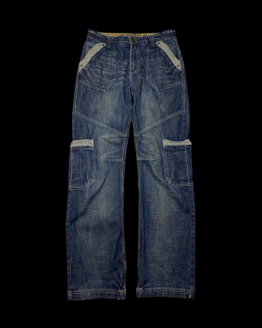Baggy Work Raw Denim