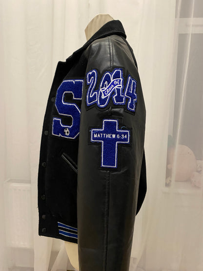 Pelle type Bomber Jacket