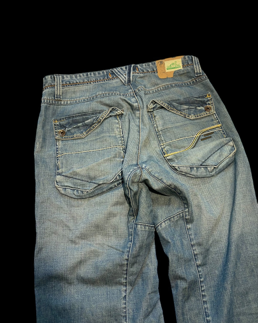 No Faith type Raw Denim