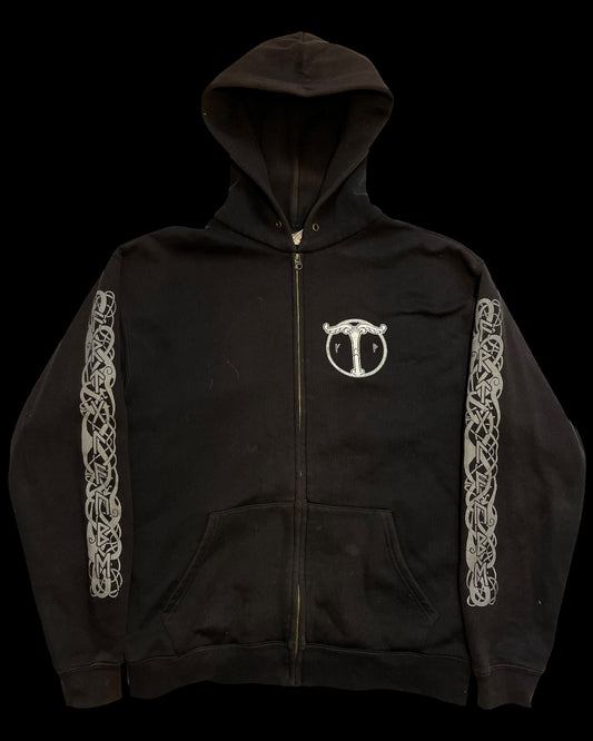 Metal Zip Hoodie