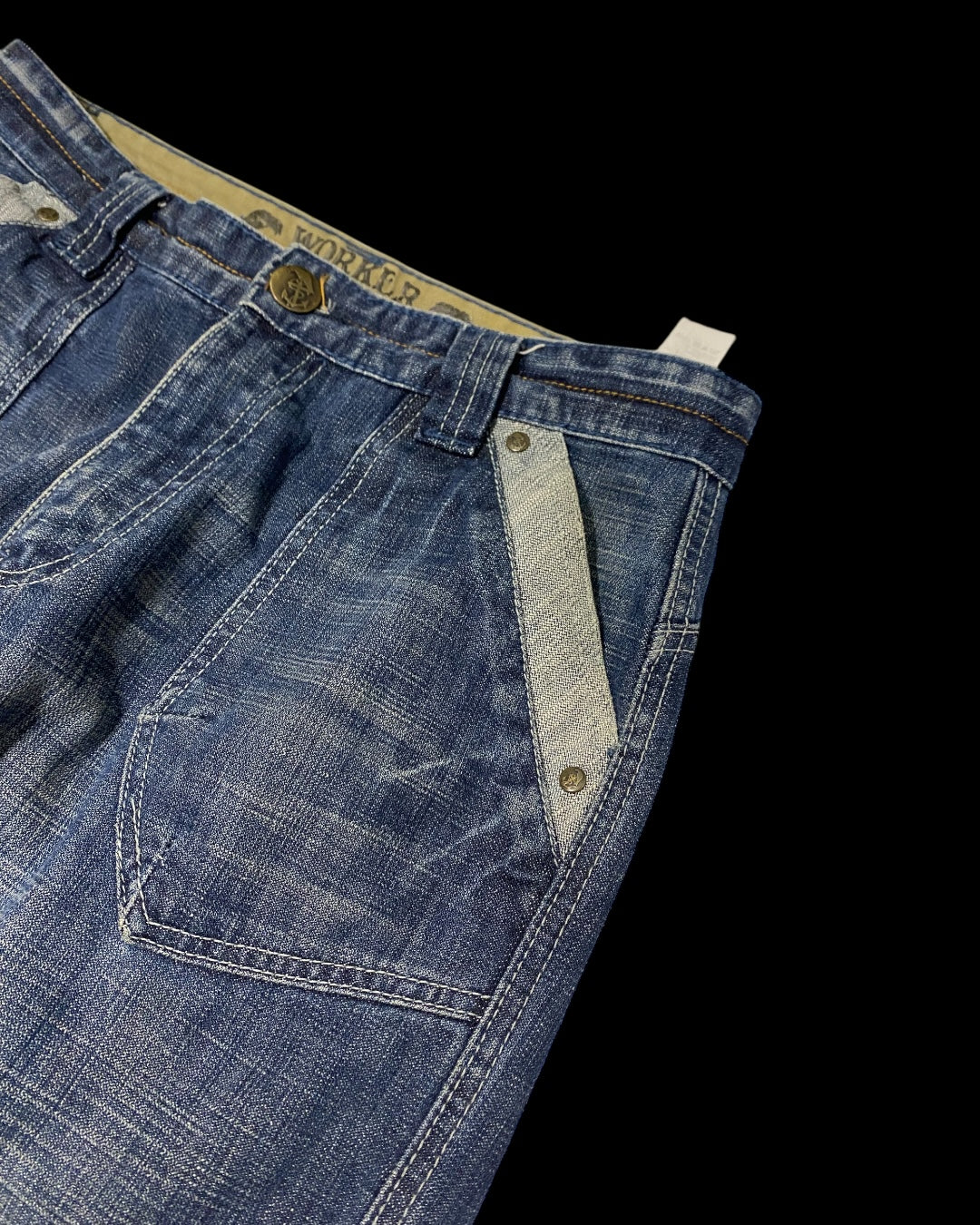 Baggy Work Raw Denim