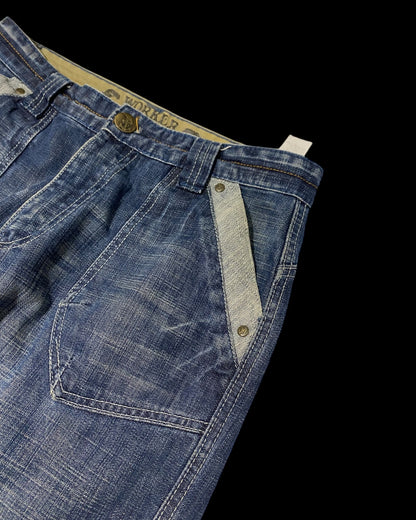 Baggy Work Raw Denim