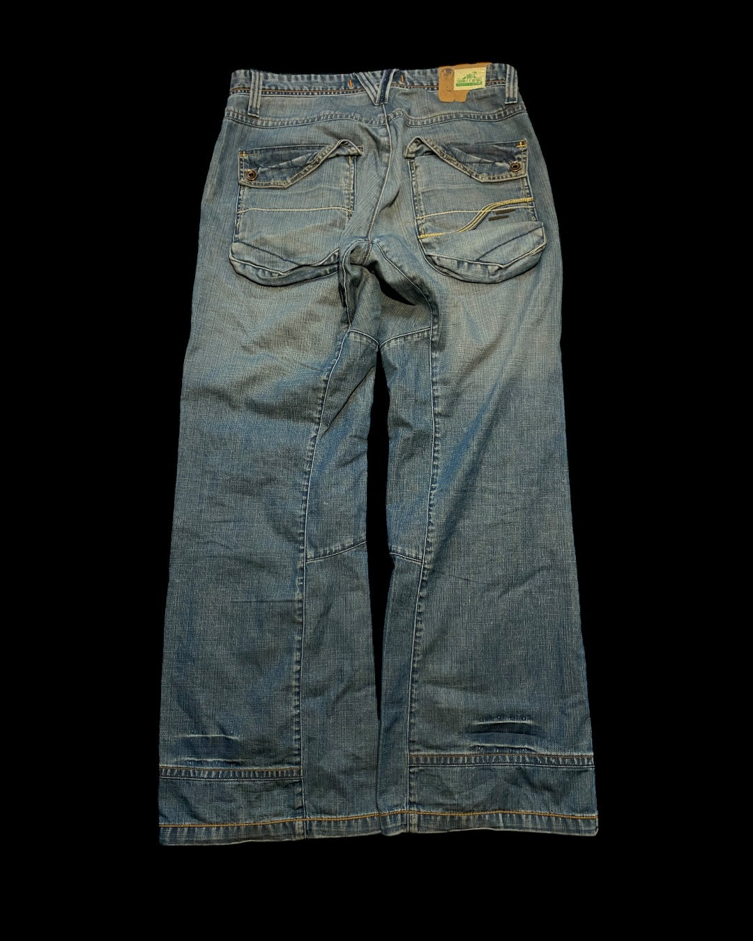 No Faith type Raw Denim