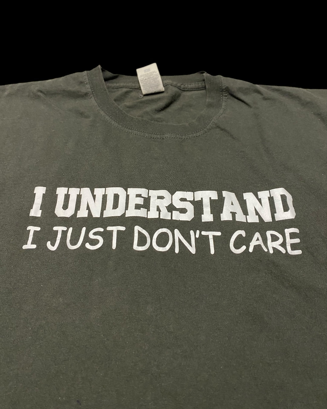I UNDERSTAND I JUST DONT CARE