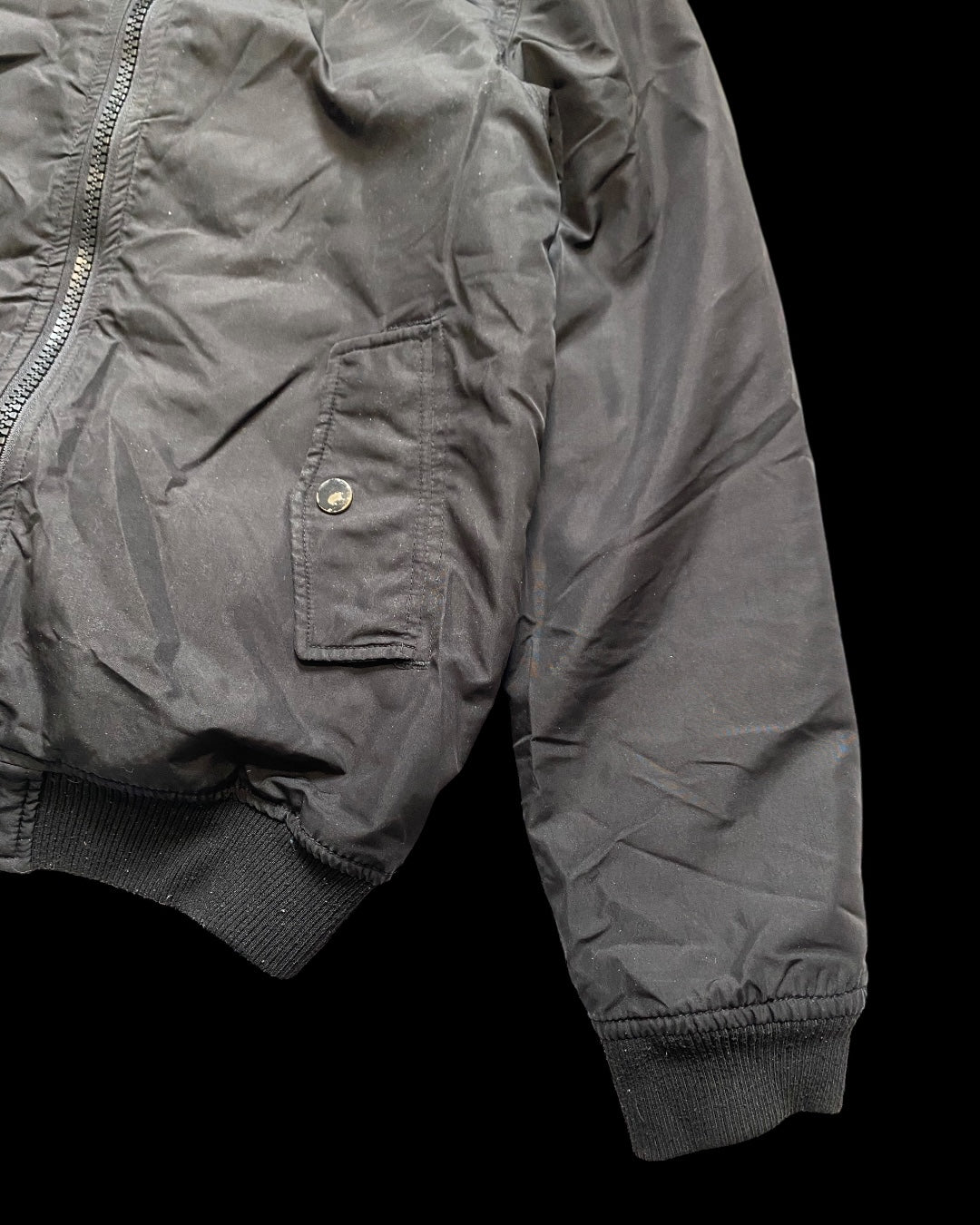 Hooded Bomber Jacket