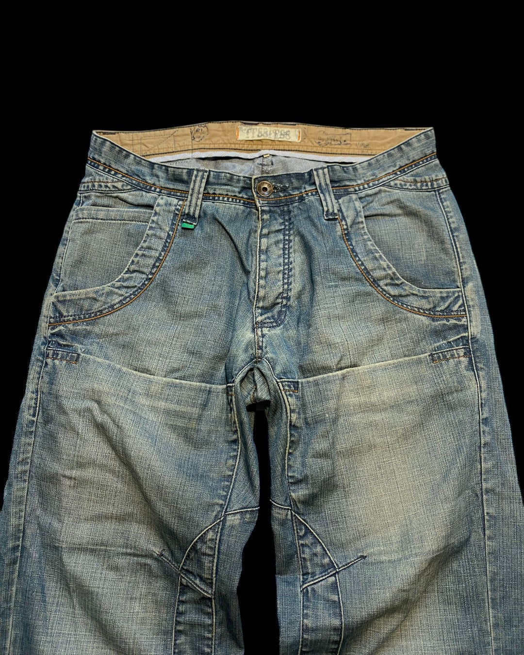 No Faith type Raw Denim