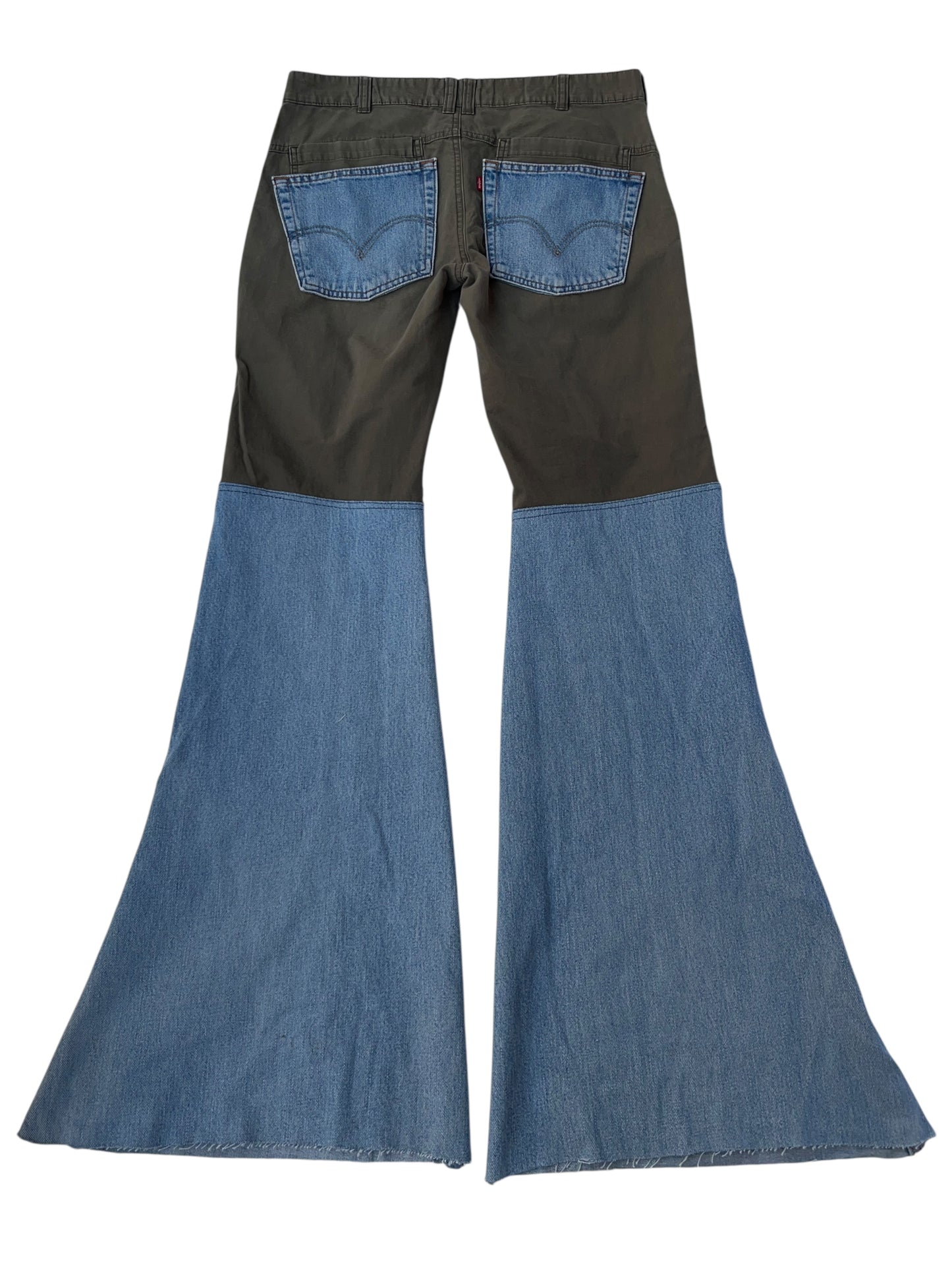 SV Split Flared Jeans