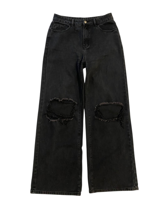 Distressed Oversized Denim