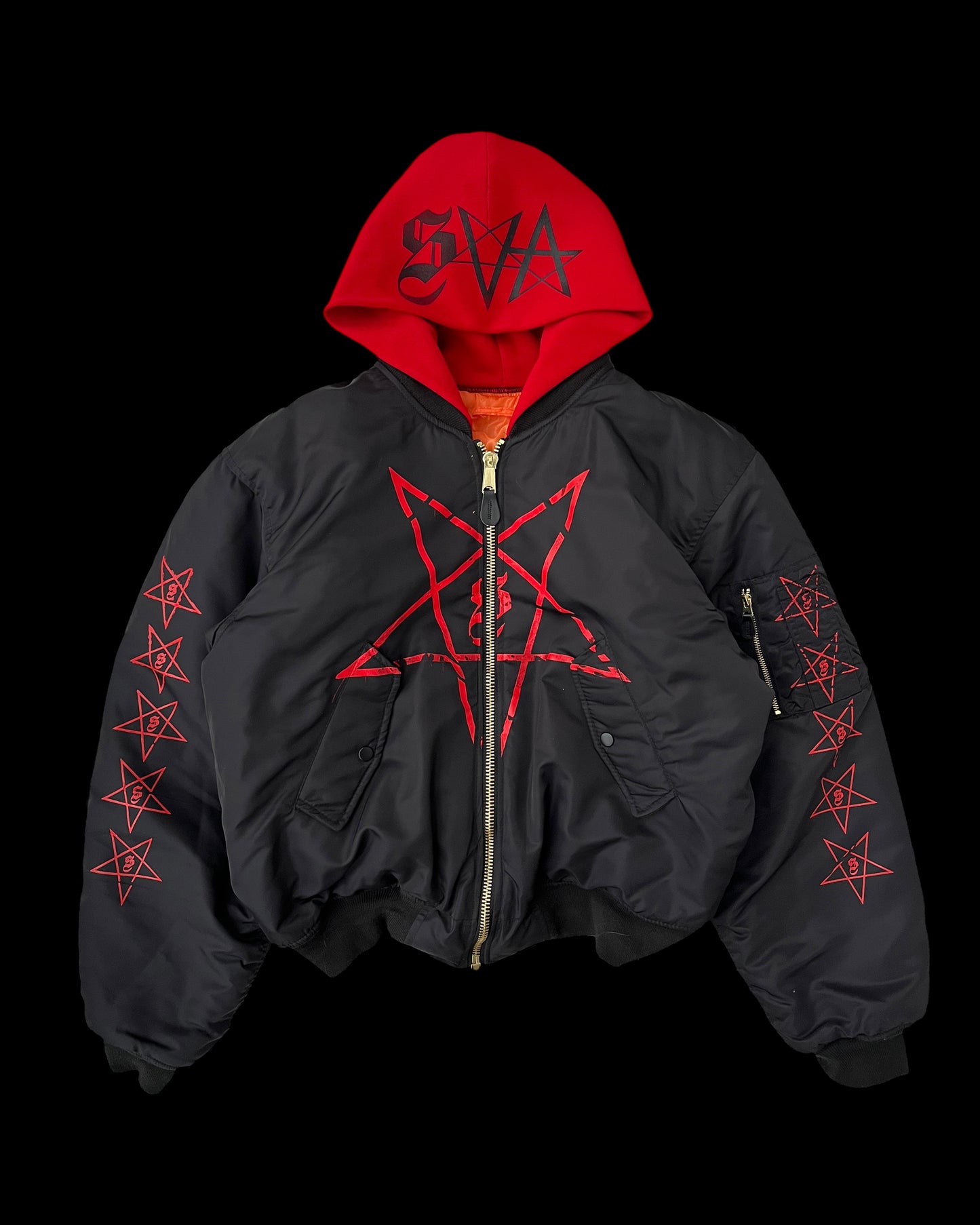 SVA Hooded Bomber Jacket