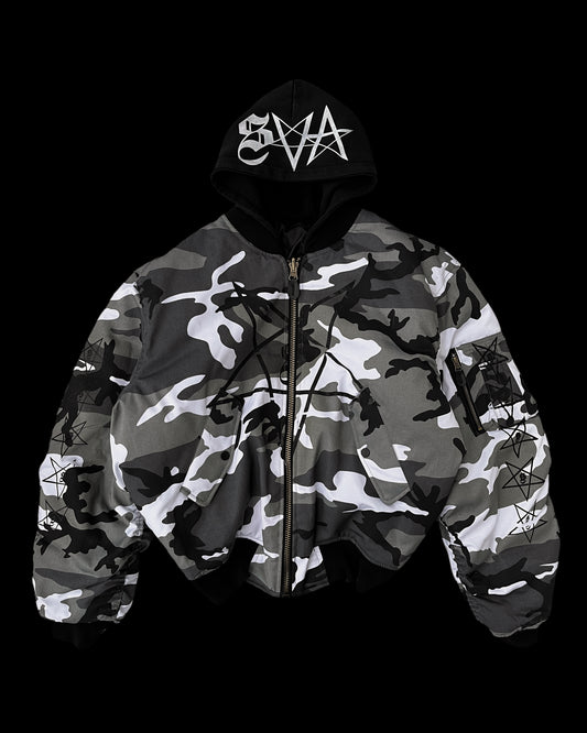 SVA Hooded Bomber Jacket