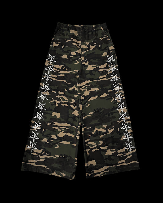 SVA Camouflage Oversized Baggy Pants